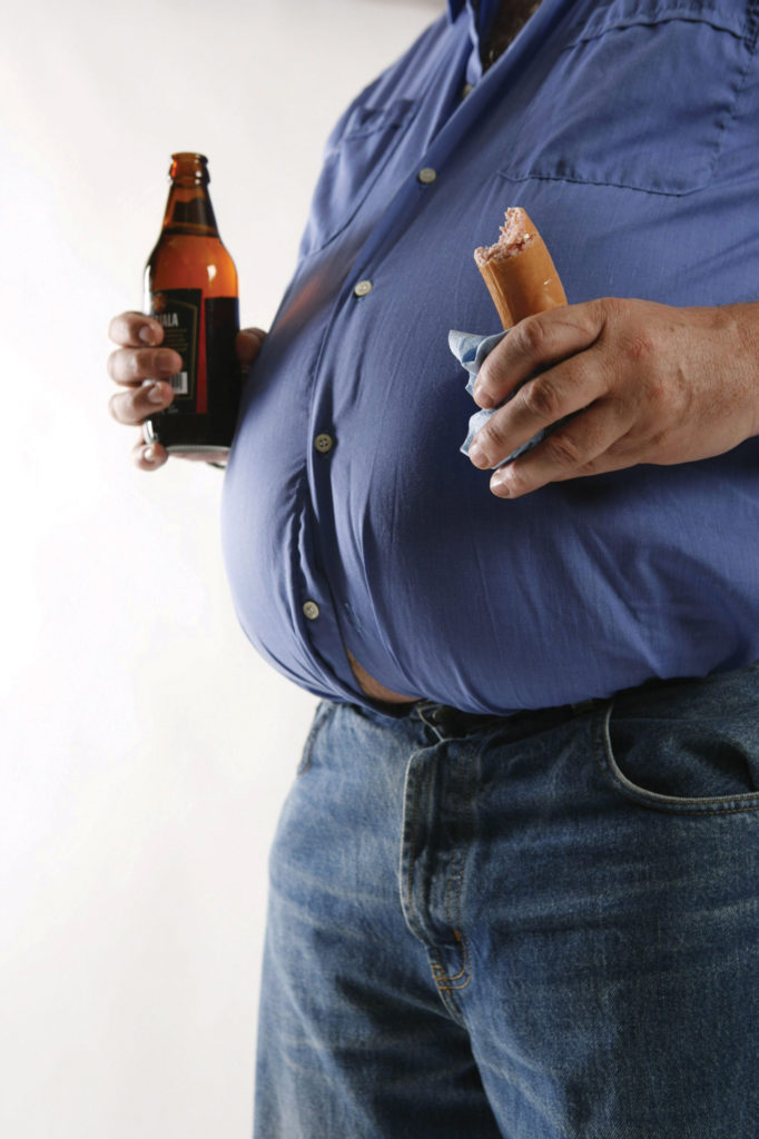 Obesity And Alcohol Increase The Risk Of Liver Disease