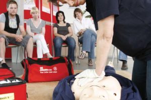 First Aid Lessons at the Johanniter Unfallhilfe E.V. in Hamburg, Germany - 03 Aug 2009
