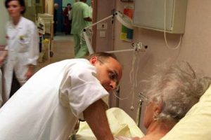 LOUIS MOURIER HOSPITAL, COLOMBES, FRANCE - 27 MAY 2003