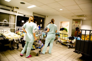 Emergency Department, Saint-Antoine Hospital, Paris, France - 2010