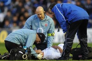 Rbs Six Nations Championship Scotland V England Jonny Wilkinson Injury