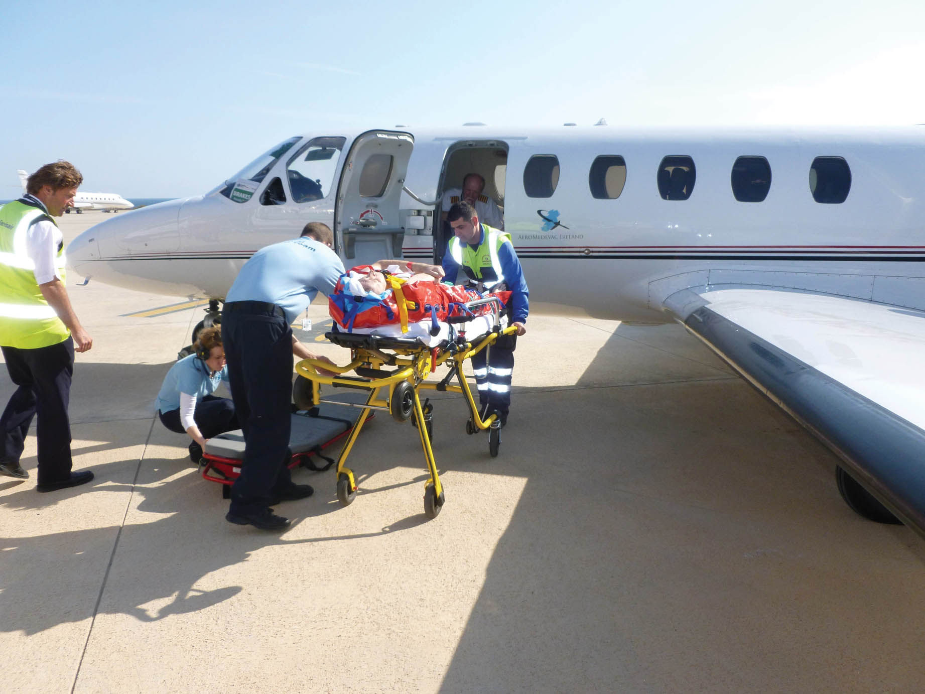 Air Ambulance Completes Its 100th Retrieval Mission