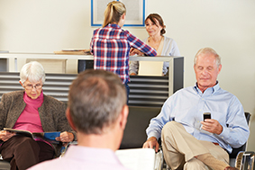 Hospital-receptionist