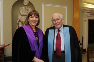 Prof Mary Leader, Prof Harold Browne.