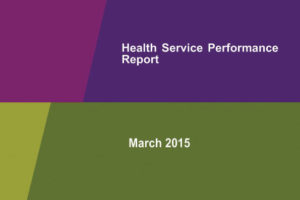 Health Service Performance Report
