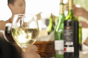 Friends Having Dinner Party