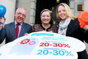 (l to r ) Dr Peter Wright, Co-Chair of the RCPI Policy Group; Minister for Health Promotion Marcella Corcoran Kennedy; and Dr Niamh Daly, Obstetrician at the Coombe Women’s Hospital
