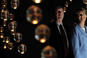 Prof Freddie Wood, President, Medical Council; and Astronaut Col Eileen Collins — the first female to pilot and command an American spacecraft, who spoke last week in Dublin on the principles of teamwork, including the key factors for successful leadership