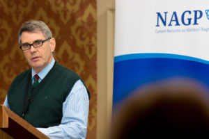 Dr Michael Harty, T.D, speaking on the upcoming Future of Healthcare Committee report