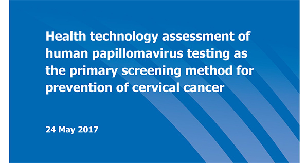 Hpv Testing Recommended As Primary Cervical Screening 2804