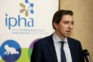 MInister for Health Simon Harris at the launch of the IPHA paper on vaccines - 'Vaccines for Life'
