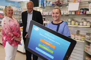 Pictured L to R launching the innovative Pharma Translate app were: Pamela Logan, Director of Pharmacy Services, IPU; John Molony, Director of Pfizer Essential Health, Pfizer Healthcare Ireland; and Agnese  Sauka, Chambers Pharmacy in Ballymun/ Glasnevin        		                  Picture: Jason Clarke.