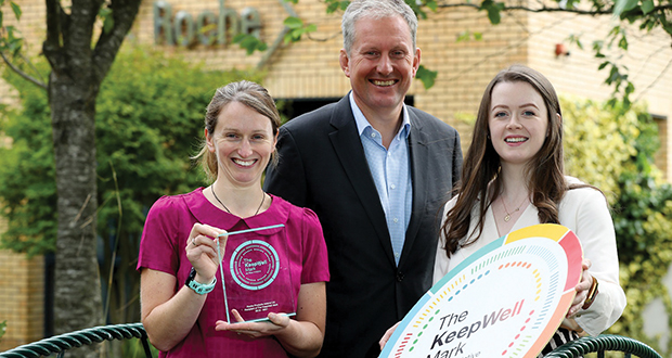 Roche Ireland wins KeepWell Mark award