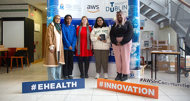 TU Dublin students present innovative tech-based solutions to challenges set by TUH