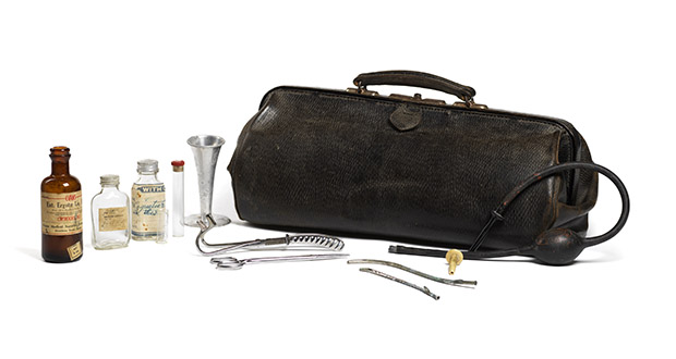 Mary Anne Fanning’s midwifery bag