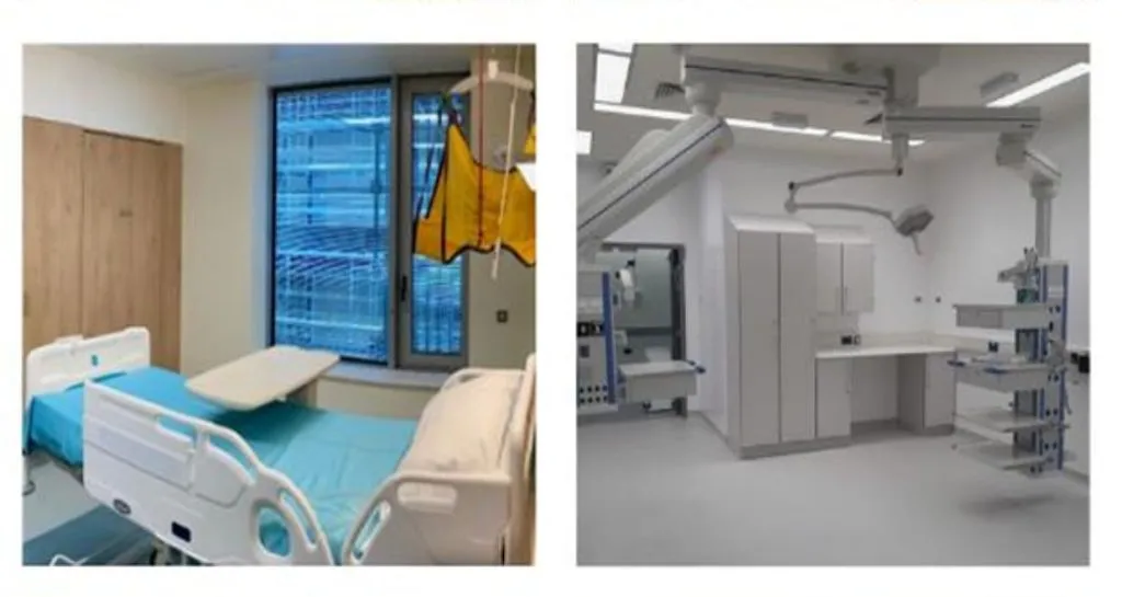 More than €1.3 billion will go towards physical infrastructure, while over €263 million has been allotted for digital health projects. More than €1.5